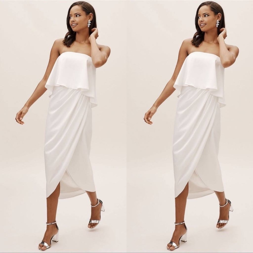 BHLDN Kelli Dress in Ivory size 8